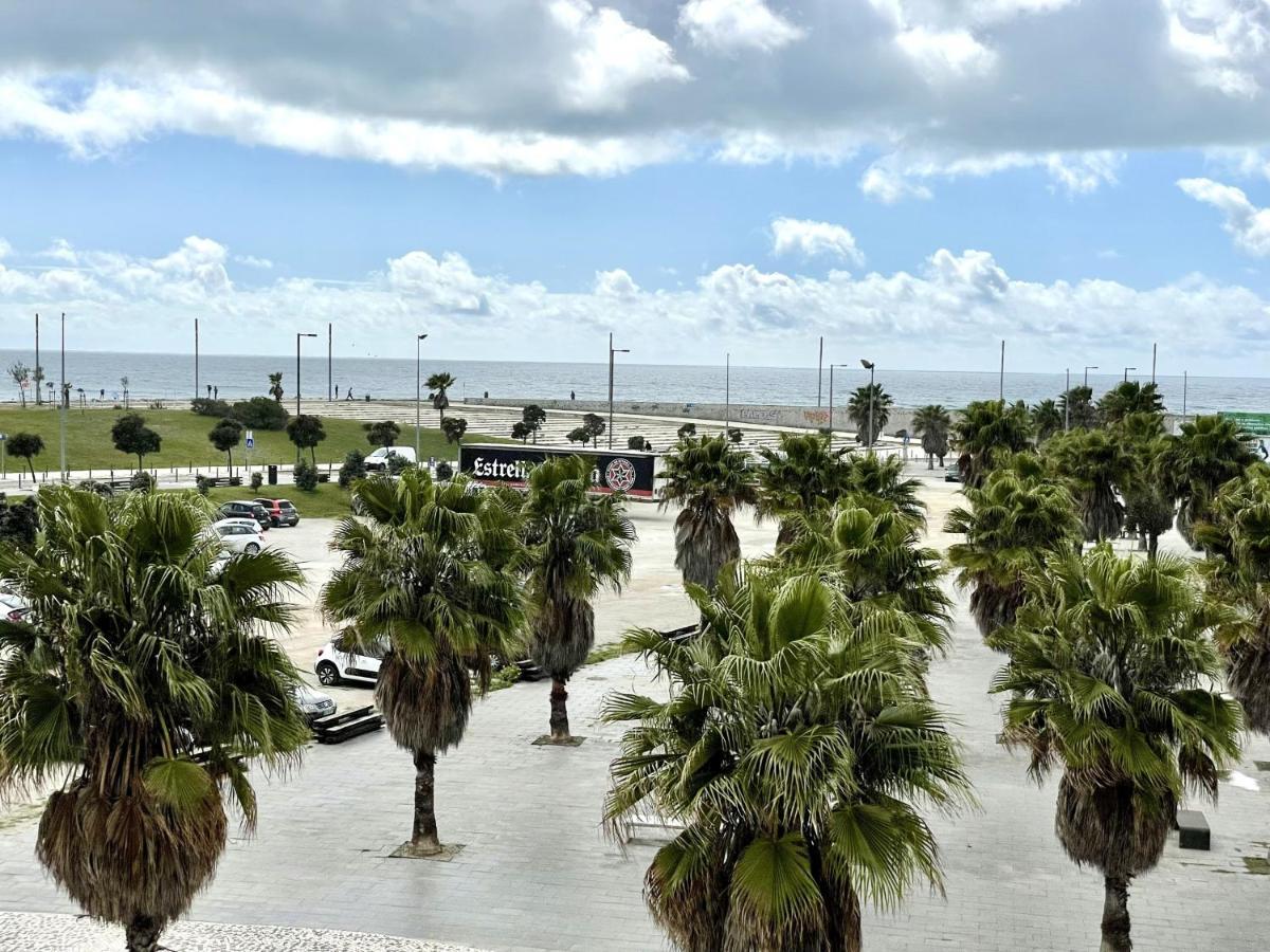 Cosy Sea View Apartment Costa da Caparica Bagian luar foto